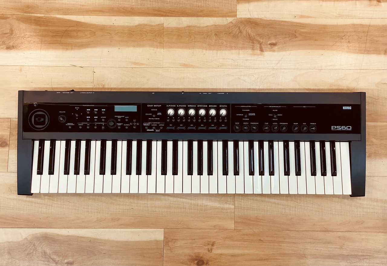 キーボードシンセサイザー KORG X50 PS60