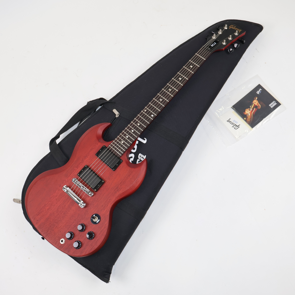 【多数傷あり】Gibson SGJ エレキギター Gibson 【中古】 エレキギター Gibson SGJ Worn Cherry 2013年製