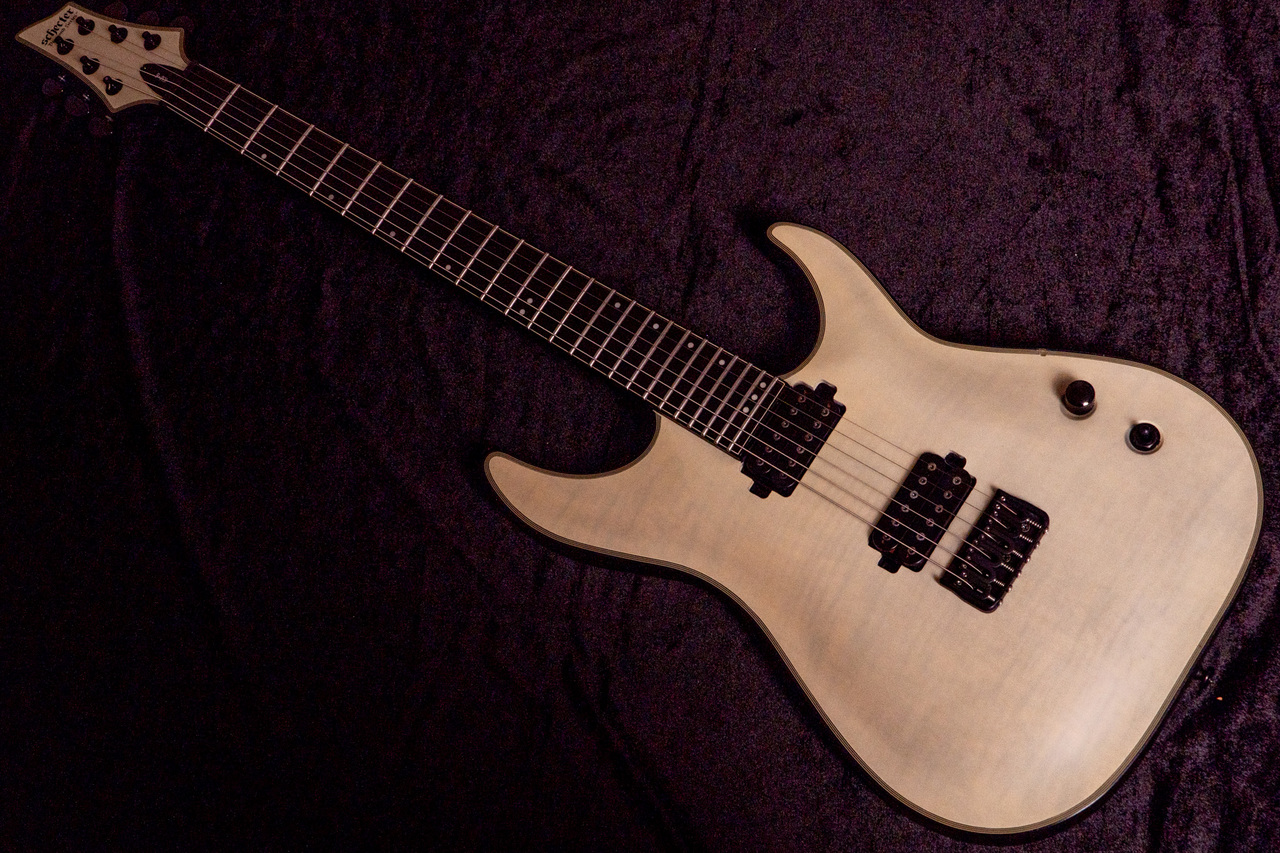 SCHECTER KEITH MERROW KM-6 Trans White Satin 2014 3.45kg