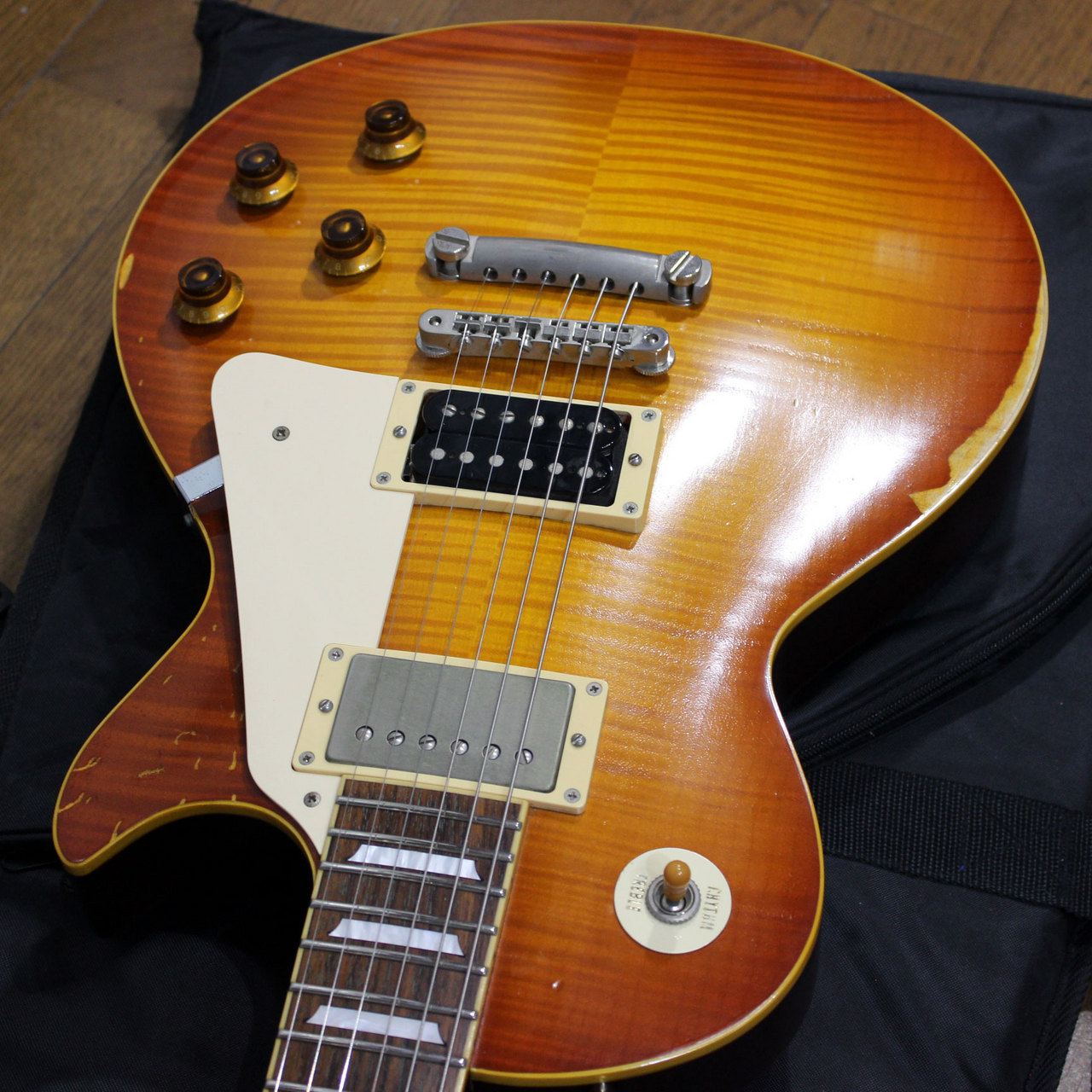 ギター Edwards E-LP-112LTS/RE SUPER CIRCUIT Edwards Jimmy Page Relic Les Paul E-LP-112LTS/RE Super