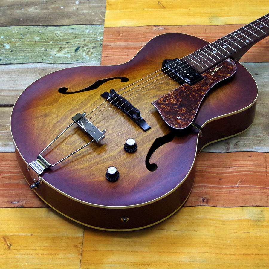 Godin 5th Ave. Kingpin Cognacburst（新品）【楽器検索デジマート】