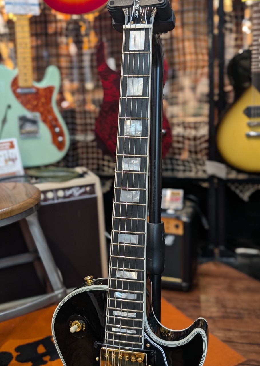 Epiphone Les Paul 4弦エレキベース マットブラック Epiphone Les Paul Custom -Ebony-【4.16kg】【日本総本店ベース