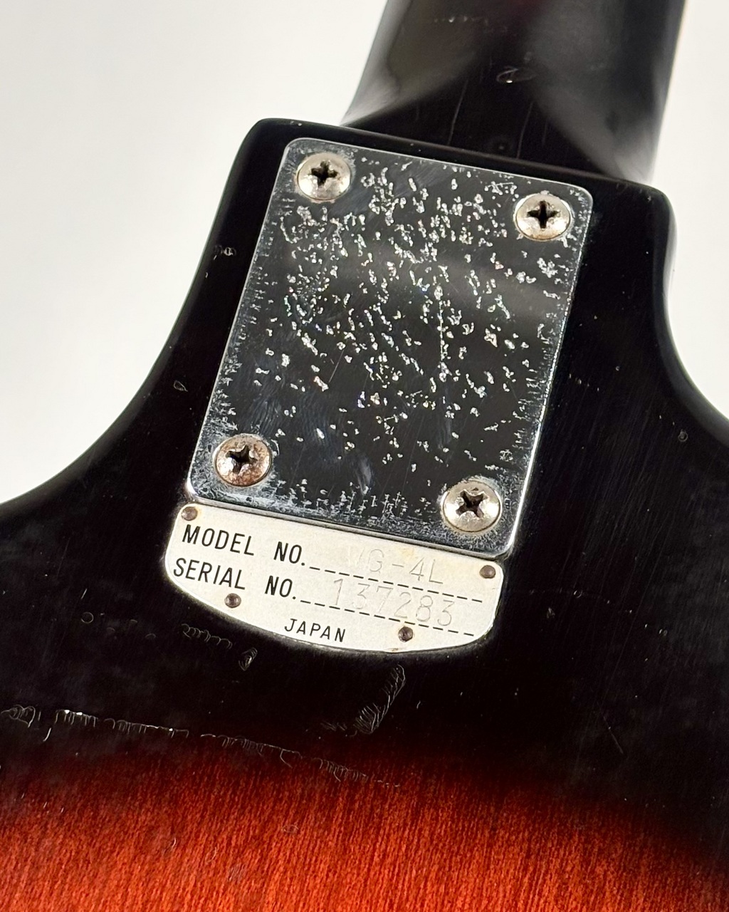 Teisco 【1960年代製】WG-4L -Sunburst-【3.64kg】（ビンテージ