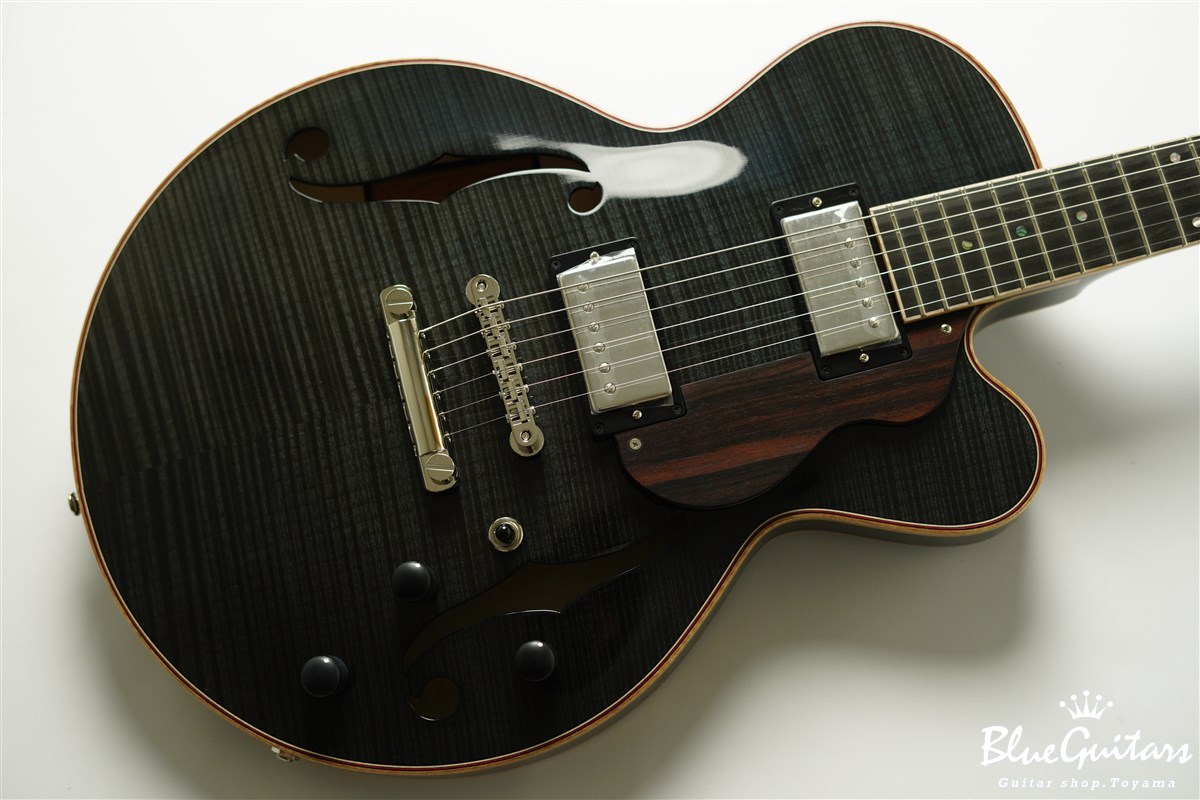 ギター Rozeo Ladybug-CB Rozeo Ladybug-CB BG-CTM - Matte Black (Lacquer) #RZ0708 | Blue