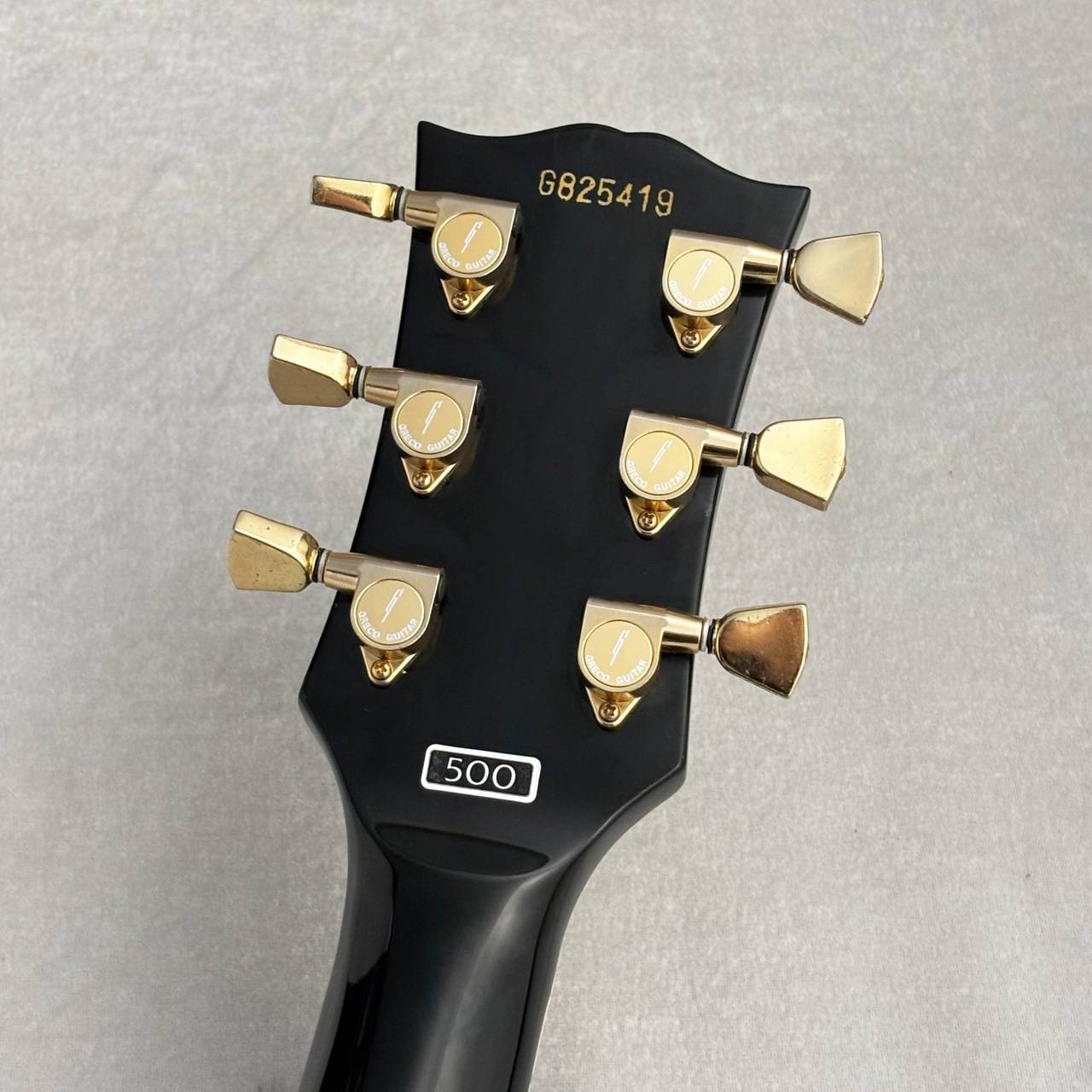 Greco EGC-500 ~Ebony Black~ ≒4.69kg 【1982年製】【ミンコレ