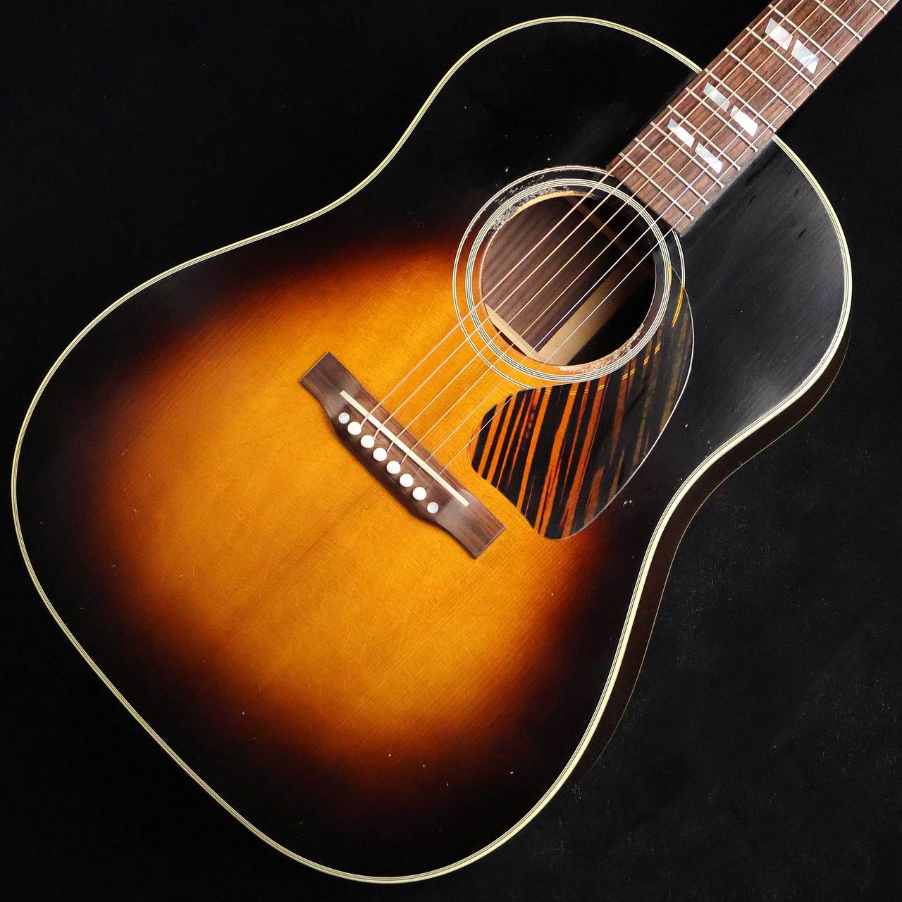 Gibson 1942 Banner Southern Jumbo Vintage Sunburst Light Aged S/N