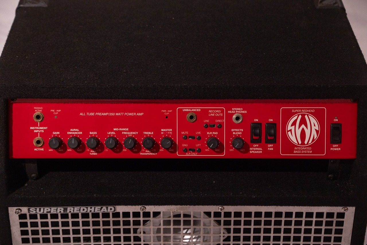 名器SWR SUPER REDHEAD ベースアンプ　360w 動作確認済み SWR SUPER REDHEAD【GIB横浜】（中古）【楽器検索デジマート】