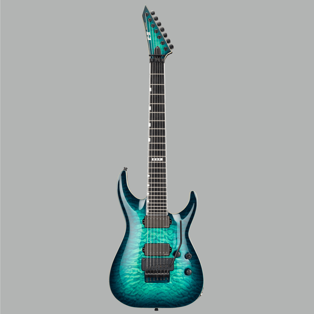 E-II HORIZON FR-7 QM / Black Turquoise Burst（新品/送料無料