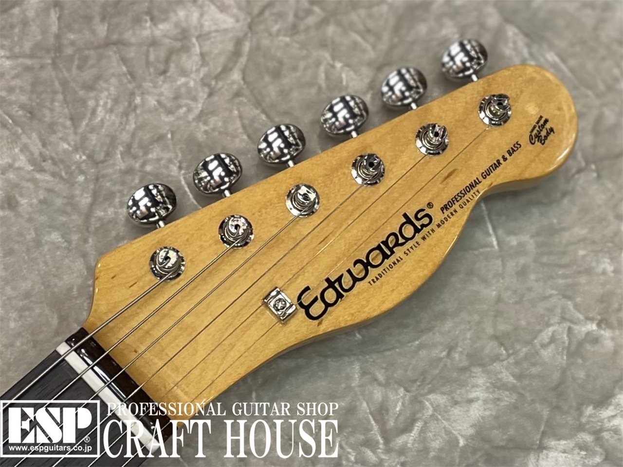 EDWARDS E-TE-98CTM / Candy Apple Red（中古/送料無料）【楽器