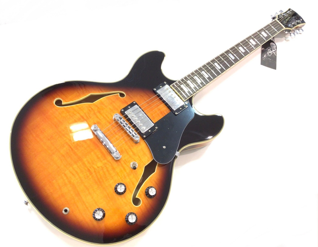 サイアー　ラリーカールトン　サンバースト セミホロウボディ Sire H7 VS (Vintage Sunburst) with Larry Carlton【セミアコ