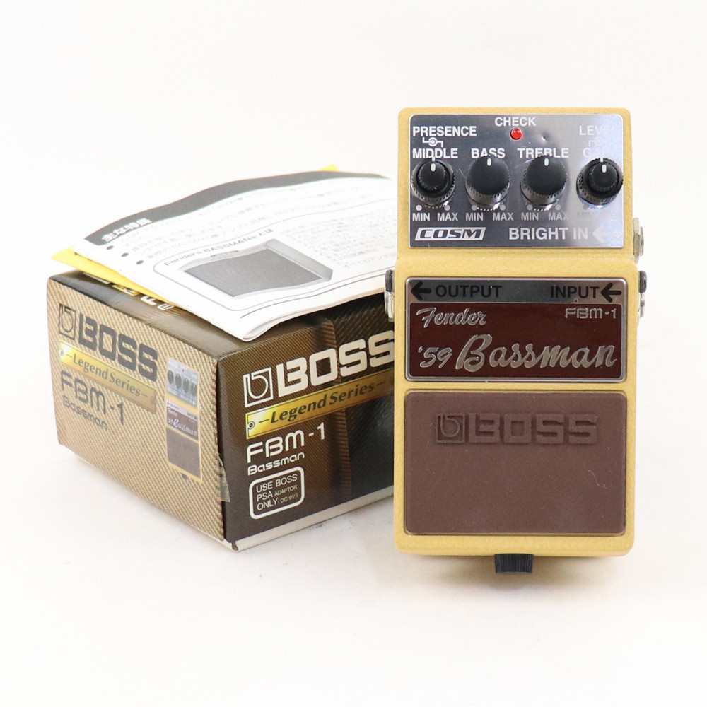 BOSS FBM-1 59 Bassman エフェクター BOSS 【中古】 BOSS FBM-1 Fender 59 Bassman ギター