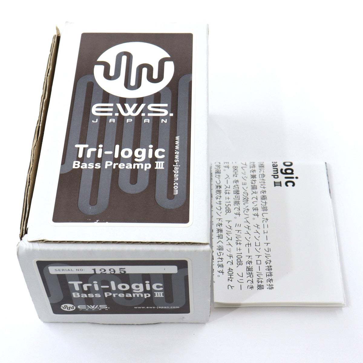 【美品】E.W.S. Tri-logic Bass Preamp III E.W.S. Tri-logic Bass Preamp 3 【池袋店】（中古）【楽器検索