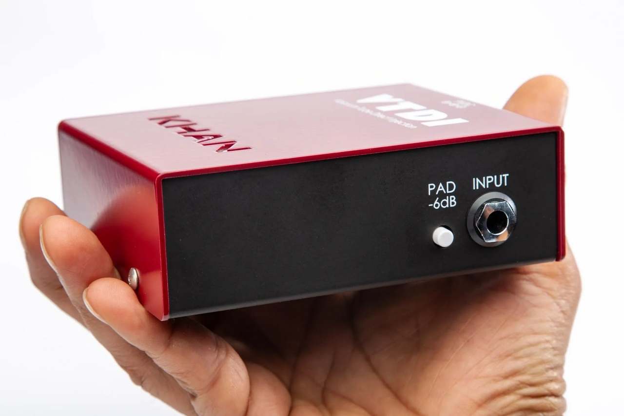 KHAN AUDIO 9VDI Vacuum Tube Direct Inject 真空管ダイレクトボックス
