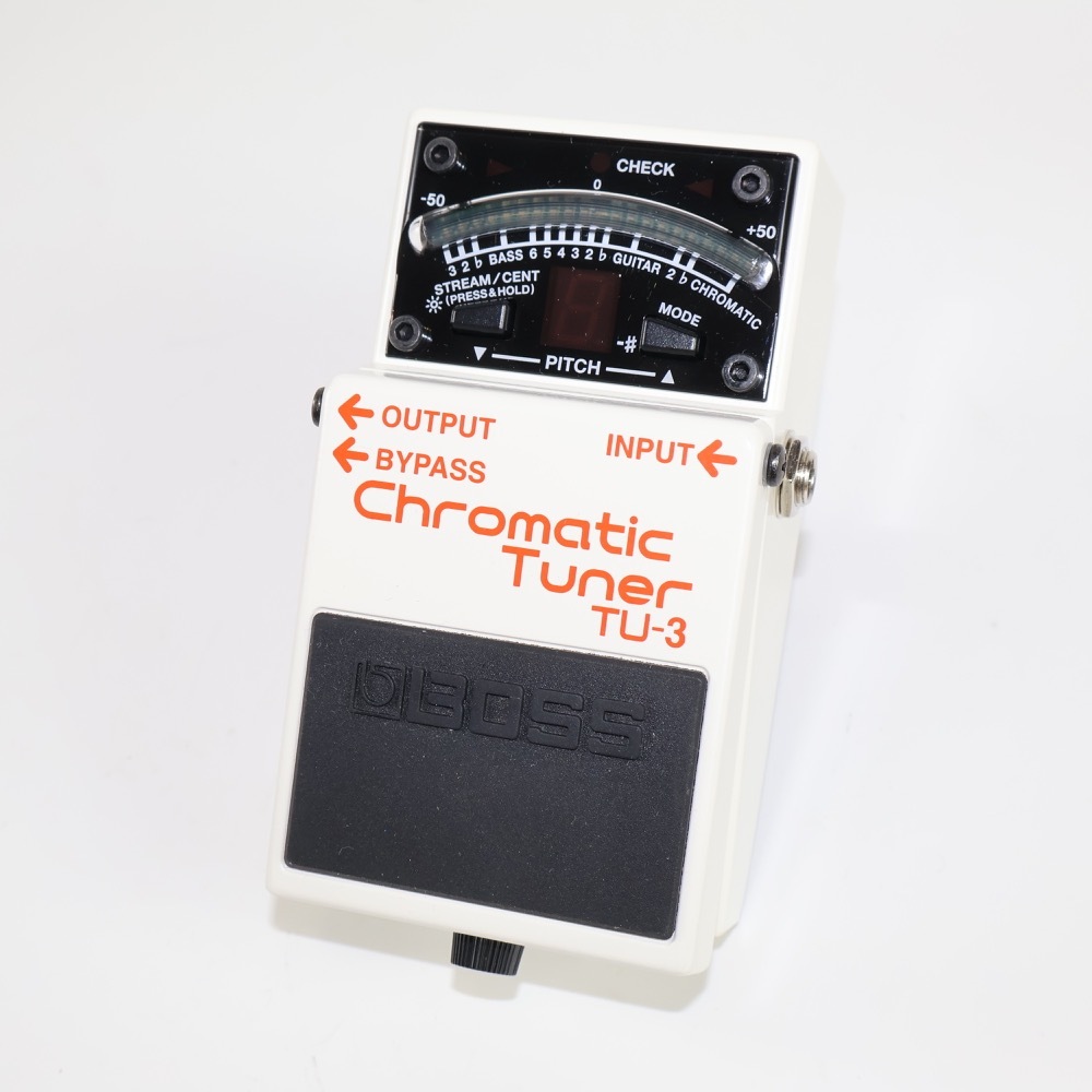 【美品！！】BOSS TU-3 クロマチックチューナー BOSSTU-3S Chromatic Tuner 【クロマチックチューナー】商品詳細