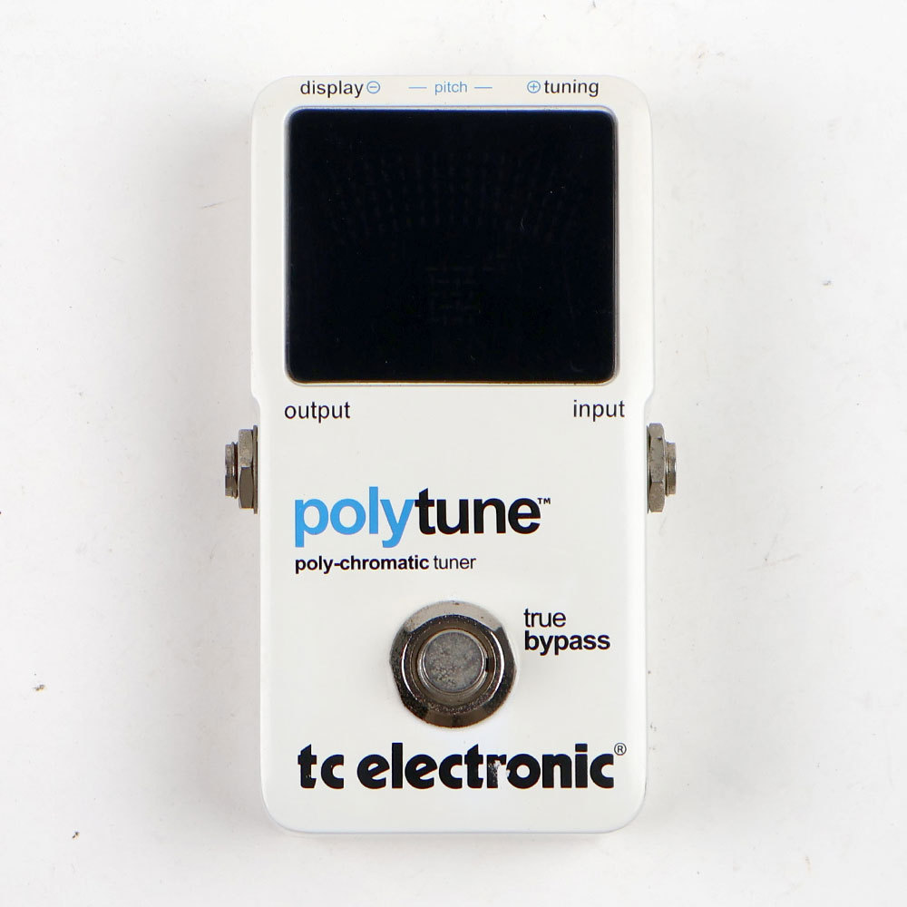 【断捨離・完動品】tc electronic polytune ポリチューン1 tc electronic 【中古】 チューナー tc electronic PolyTune 1