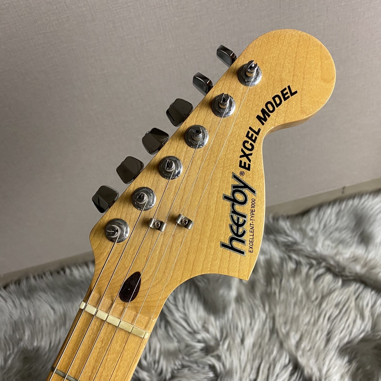 【希少】Heerby EXCELLENT-TYPE 1000 エレキギター heerby Excellent-TYPE 1000【現物画像】（中古/送料無料