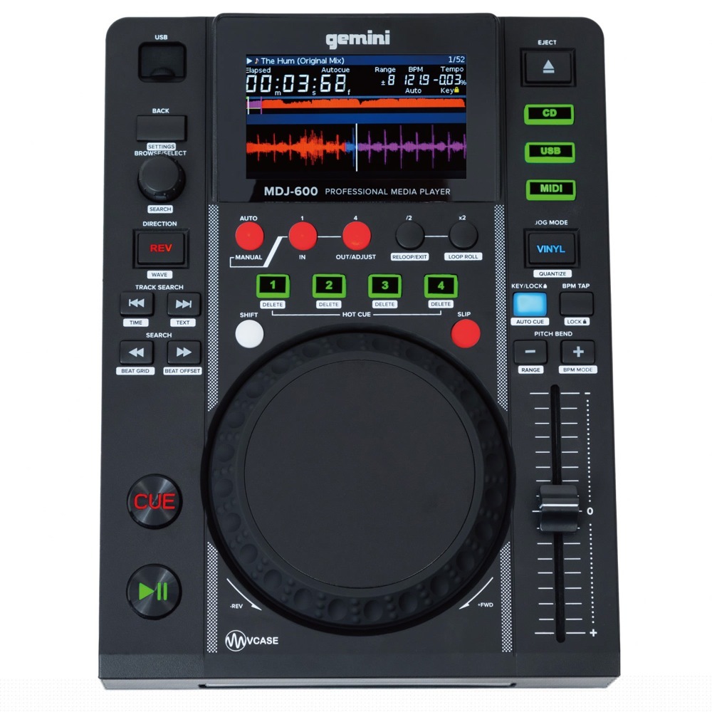 gemini MDJ-600 DJ用 CD/USB メディアプレーヤー（新品/送料無料