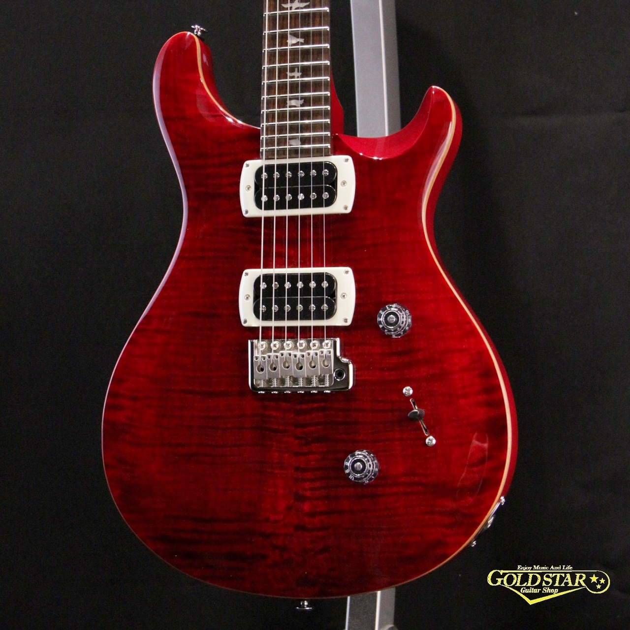 Paul Reed Smith(PRS) SE CUSTOM24 Ruby 2025【ロック式ペグ交換後のお