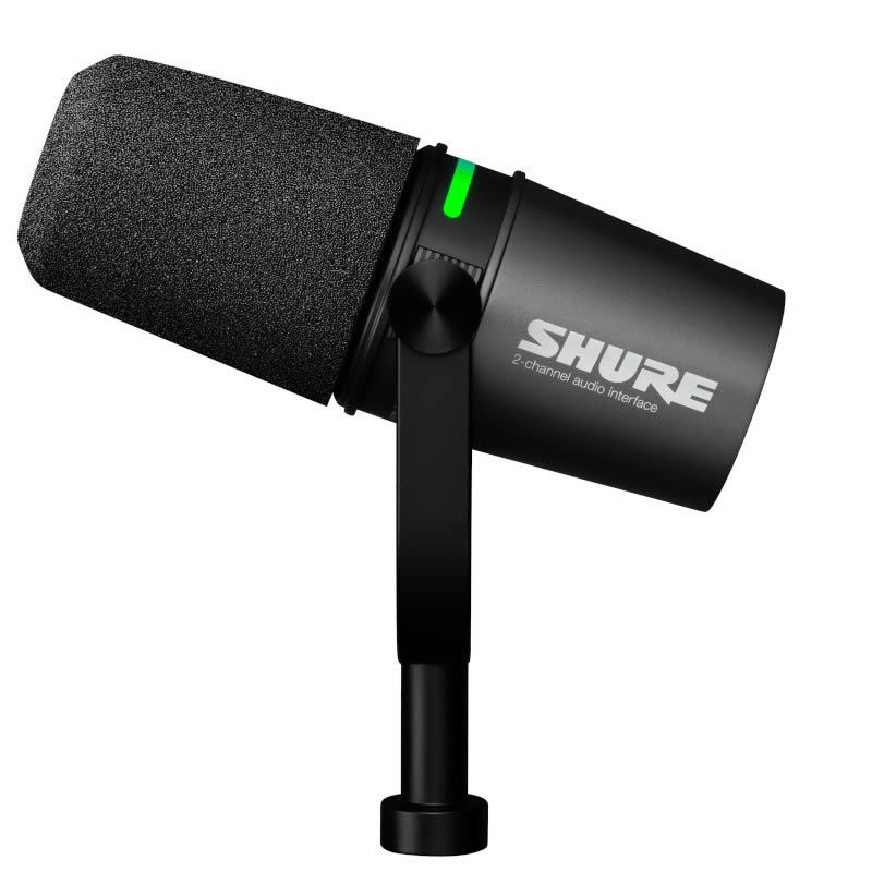 Shure MV7i 《スマートマイクロホン&インターフェース》【オンライン 