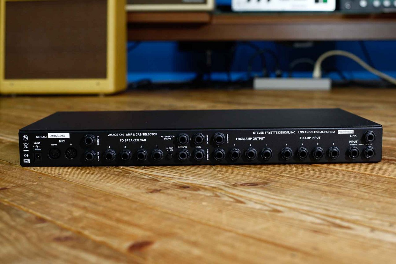 FRYETTE ZMACS 4X4 アンプ&キャビネットセレクター（新品）【楽器検索