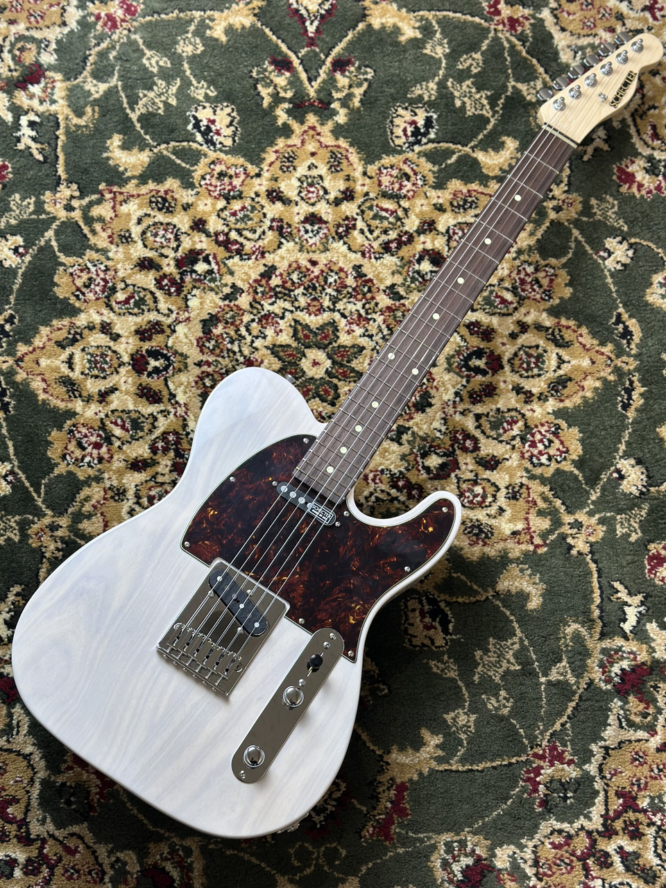 SCHECTER 【2027年1月入荷予定】AC-TK-TE-WH/SIG WH 凛として時雨 TK