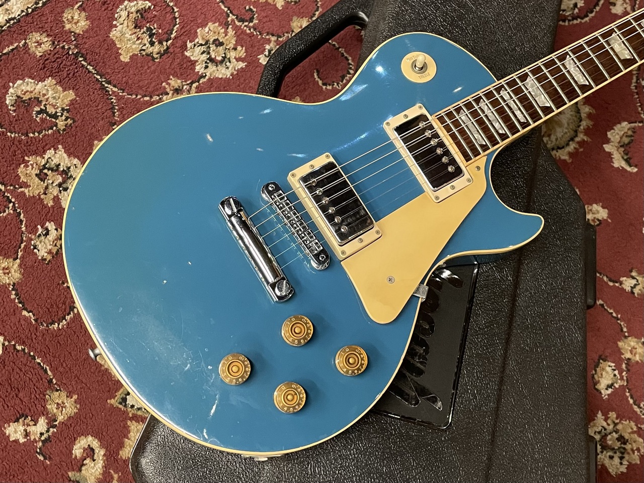 Gibson 【RARE!】Les Paul Standard -Bahama Blue (1980年製  Vintage)【4.69kg】（ビンテージ）【楽器検索デジマート】