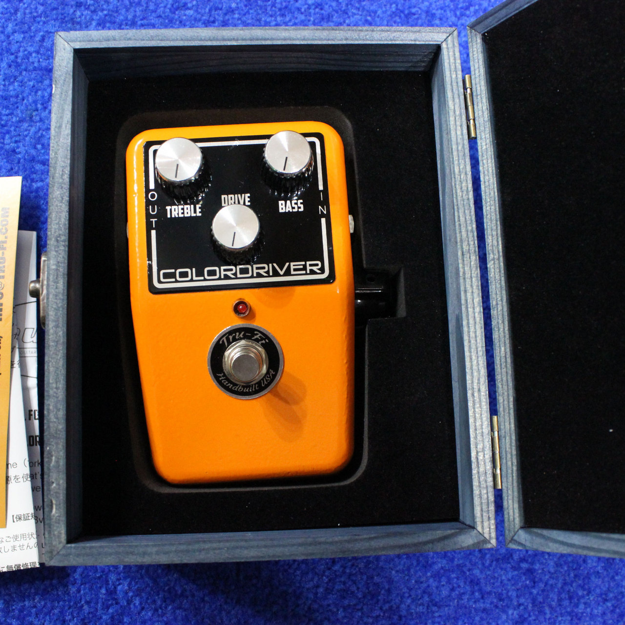 Tru-Fi Colordriver 18 Volt Guitar Pedal like the original
