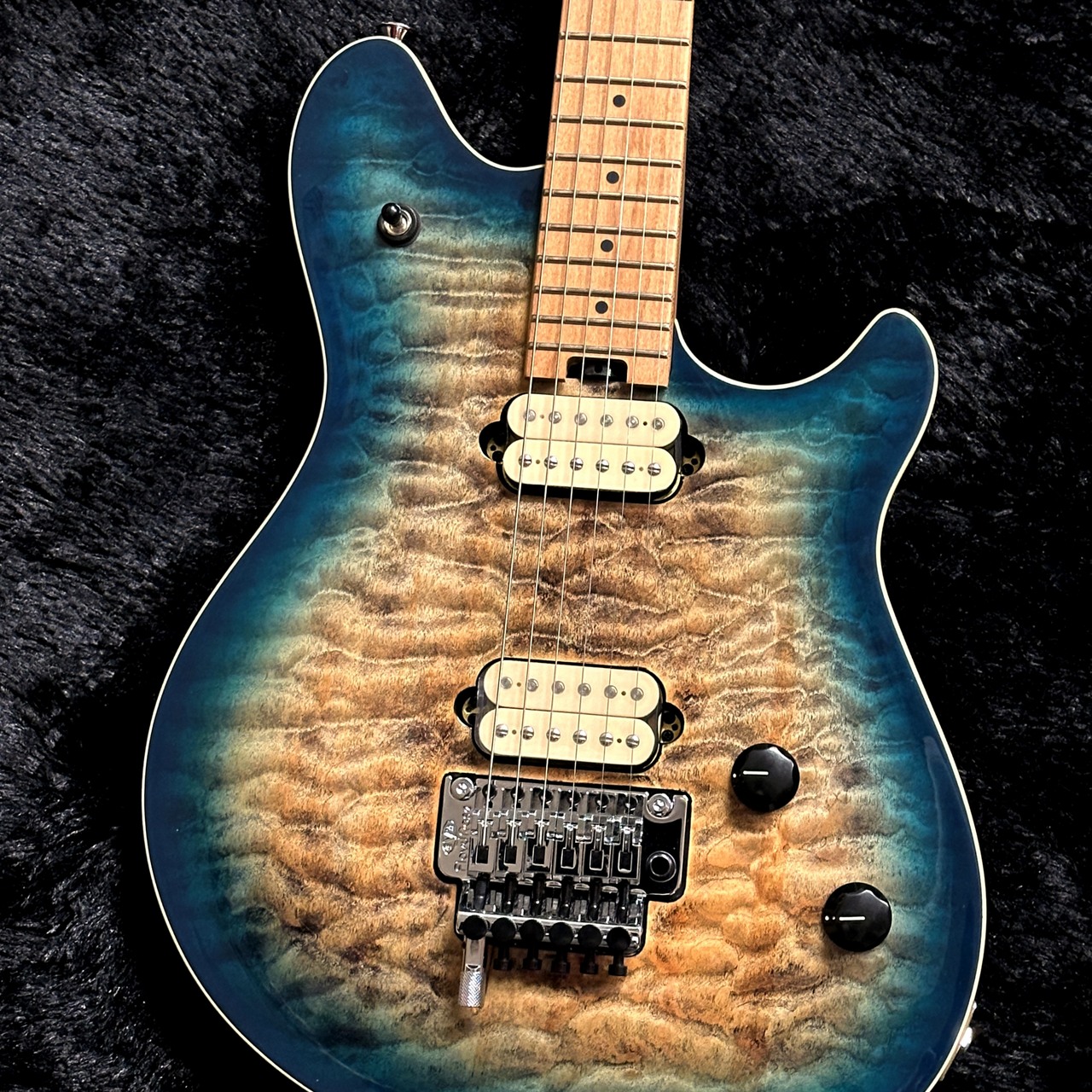 EVH Wolfgang Special QM Baked Maple Fingerboard Indigo Burst【特価