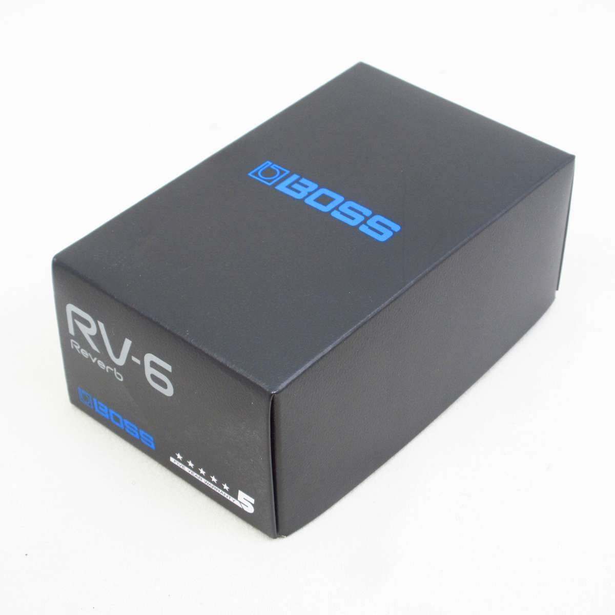 美品 BOSS RV-6 リバーブ 箱付き BOSS RV-6 Reverb リバーブ エフェクターRV6 ボス 【 ららぽーと