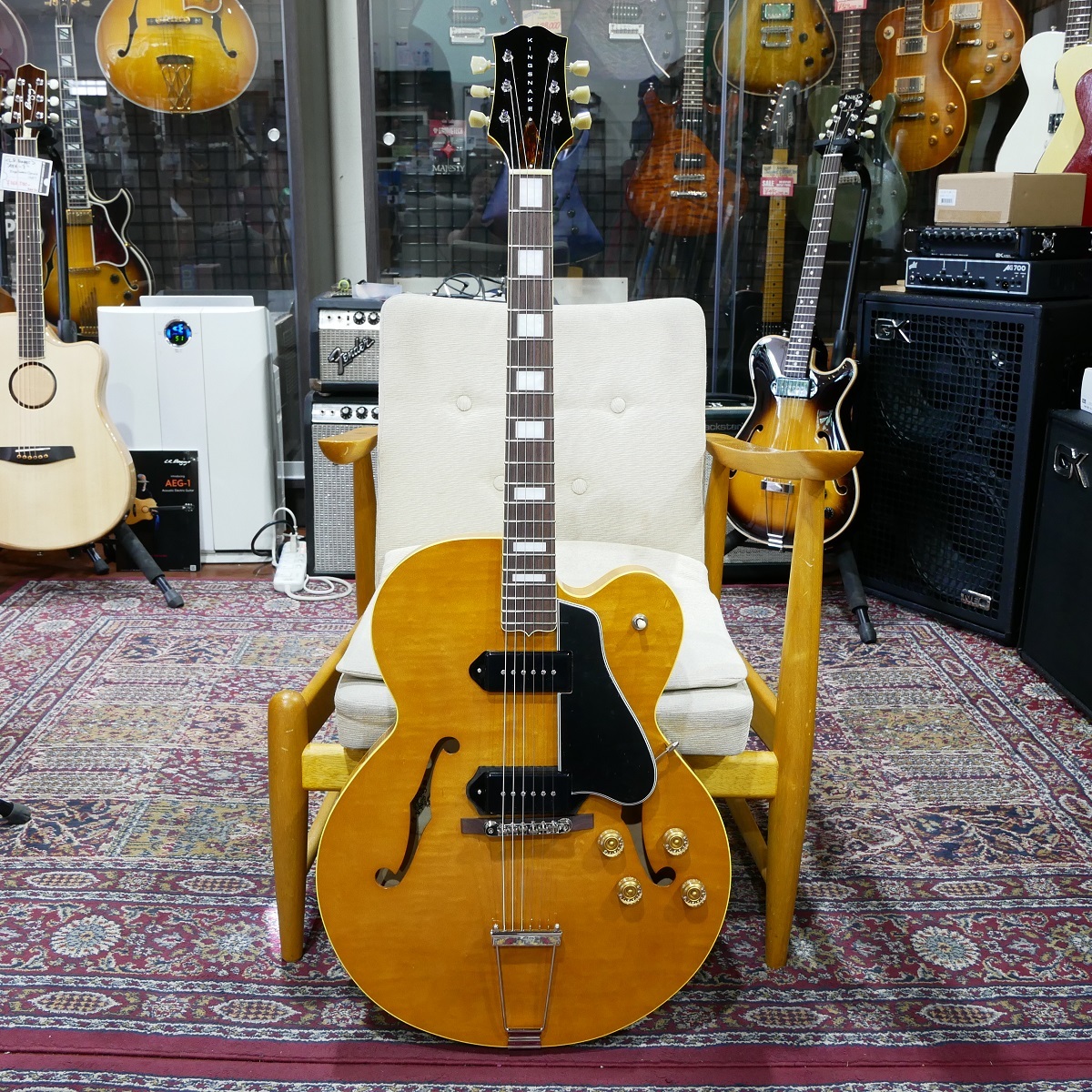 KING SNAKE Two Bone T / Amber Natural（新品/送料無料）【楽器検索