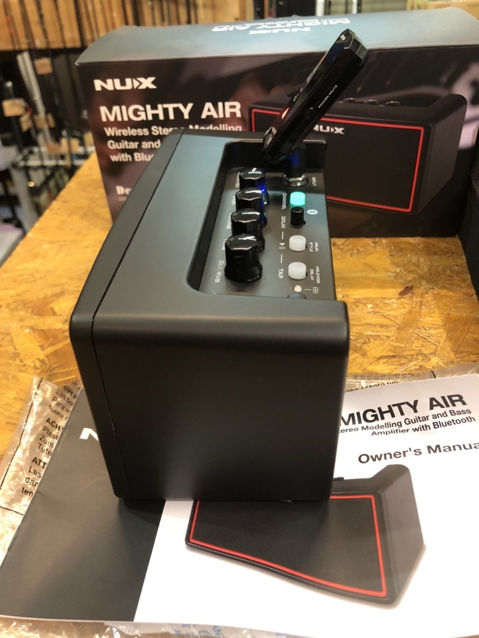 NUX Mighty Air Wireless Stereo Modeling Amplifier ニューエックス コンパクトモデリングアンプ  超特価SALE開催！