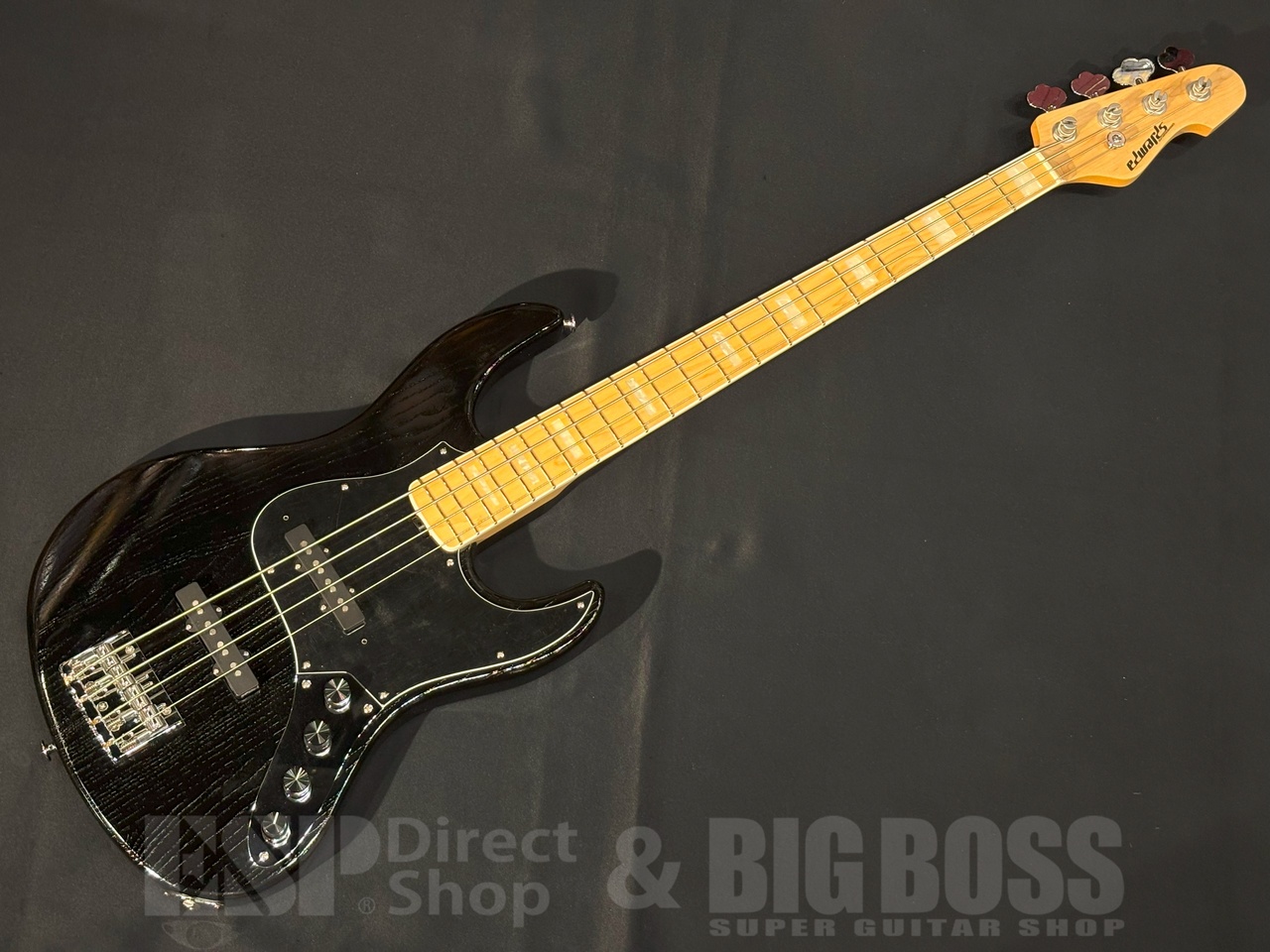 ベース EDWARDS E-AMAZE-AS-4/M (Solid Black) 即納可能】 EDWARDS(エドワーズ) E-AMAZE-AS-4/M (Solid Black