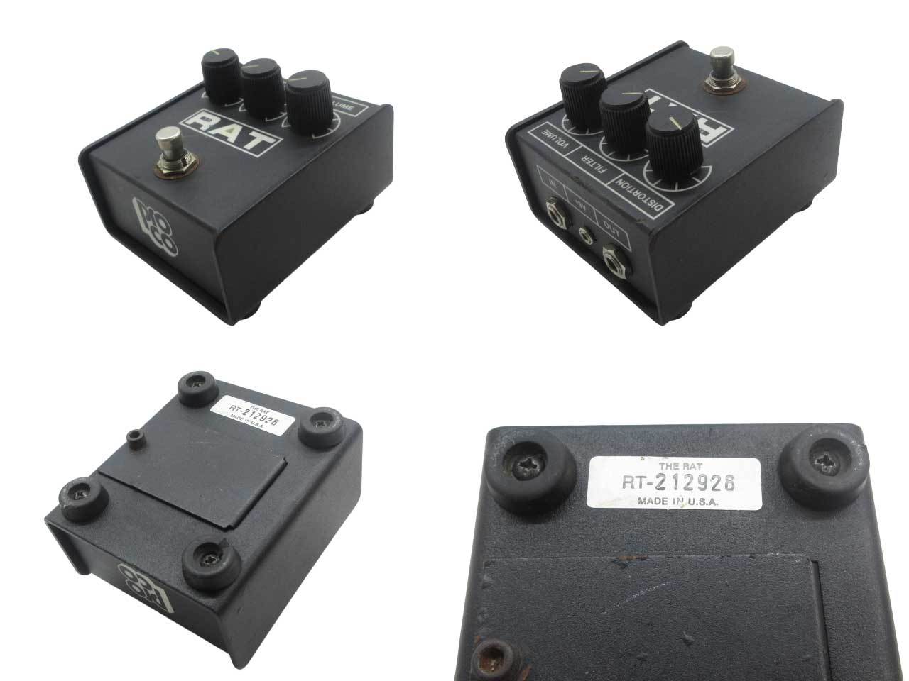Proco RAT2 銀ネジ LM308N PROCO RAT2 1996年 リベット 銀ネジ LM308N 【公式通販】