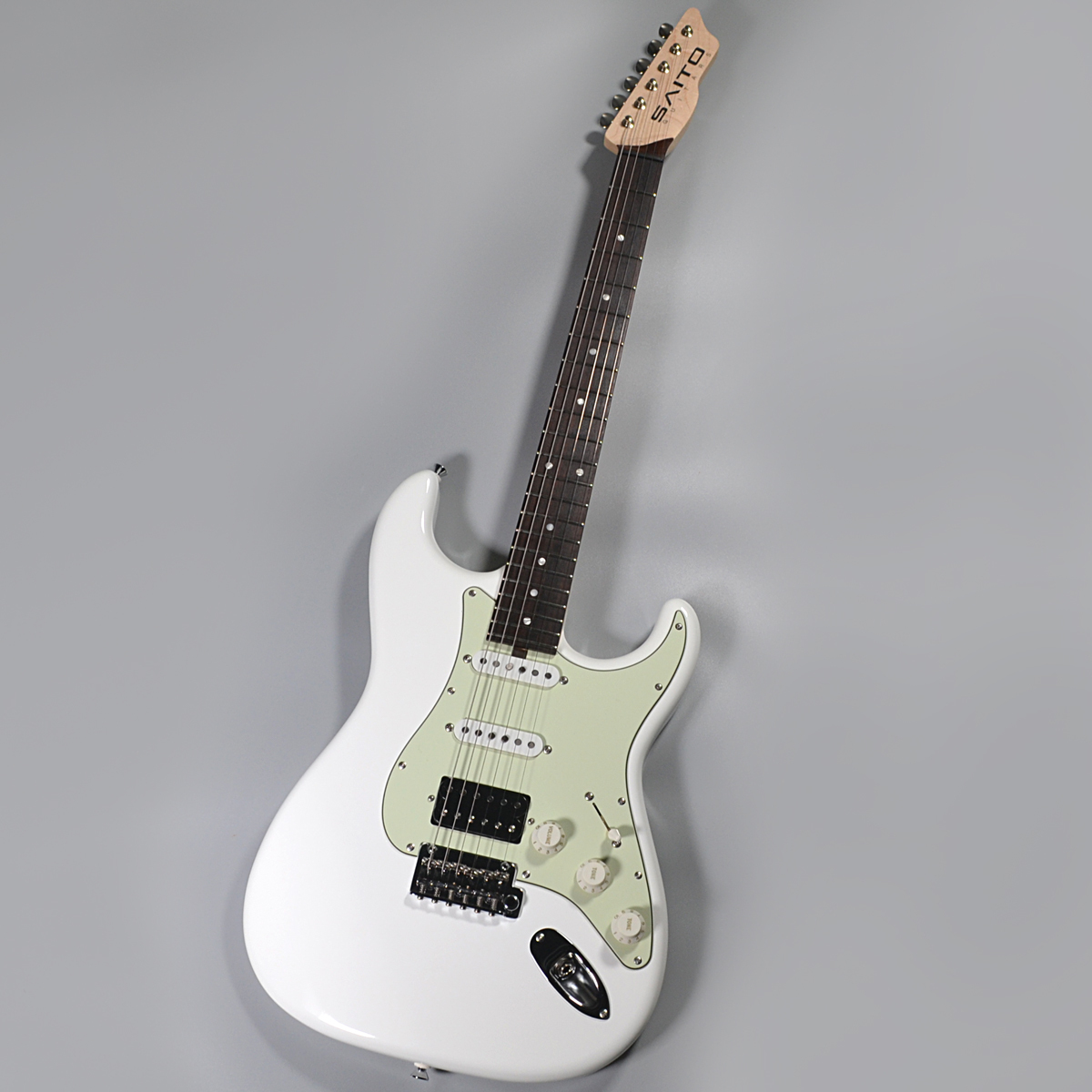 SAITO GUITARS S-622CSH MRA SH MNT Olympic White（B級特価/送料無料