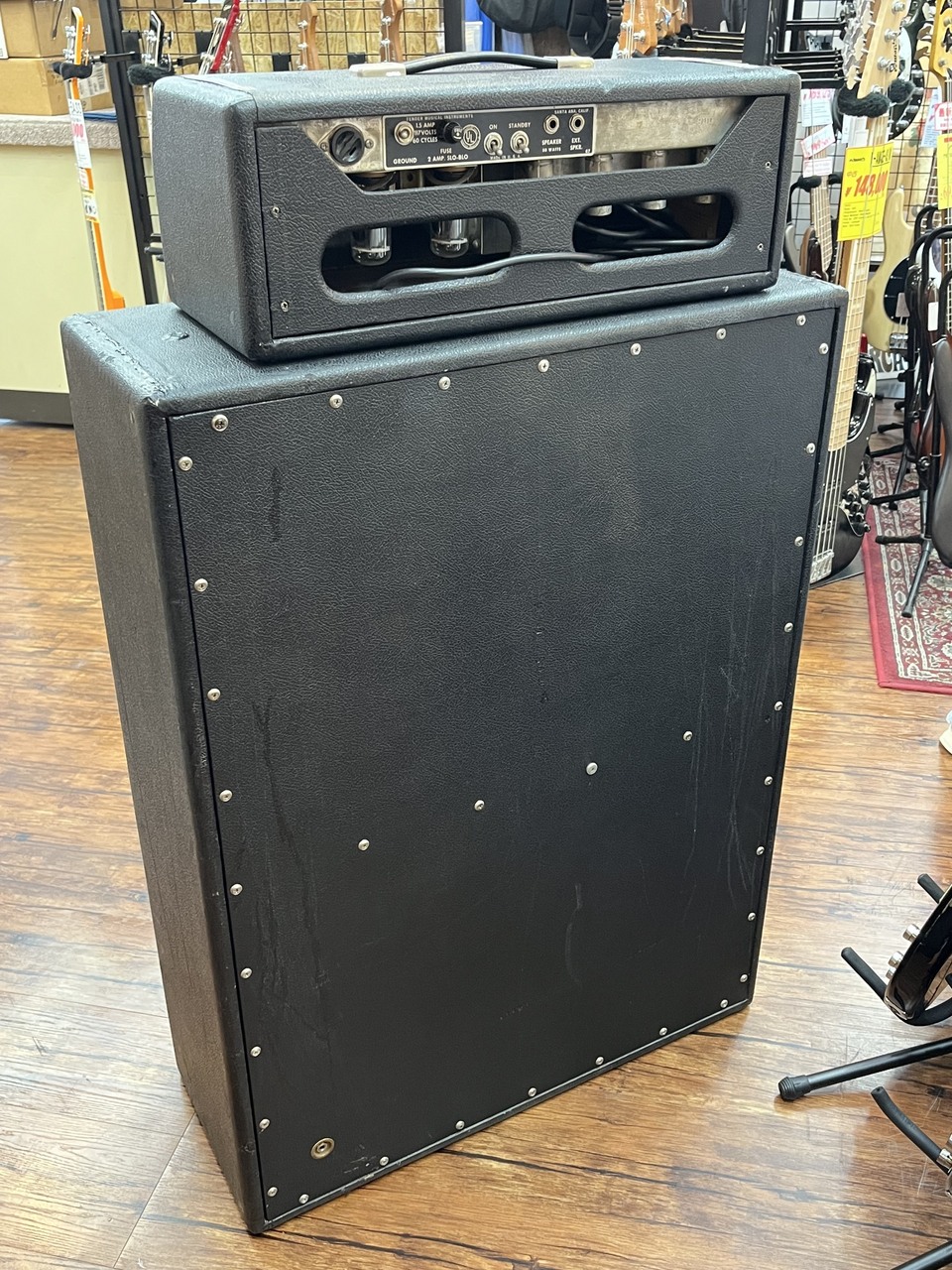 Fender 1967 Bassman-Amp 【ヘッド&キャビセット】【ブラックフェイス