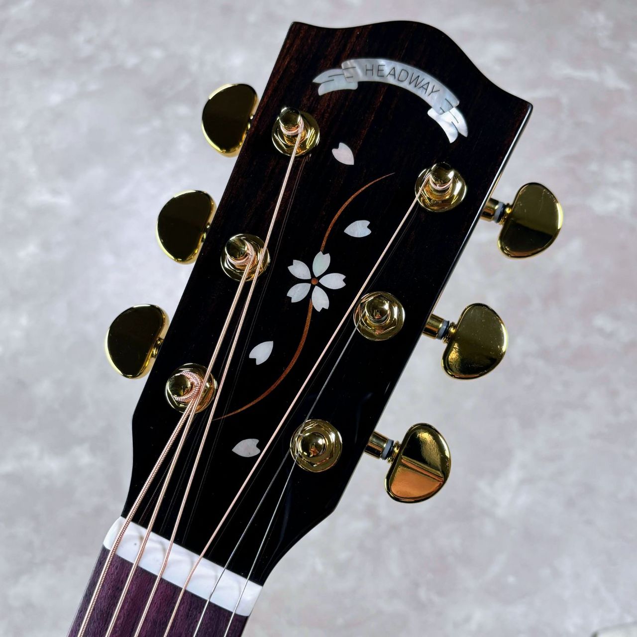 Headway SHOC-SAKURA 花夜桜 アコースティックギター Japan Tune-up