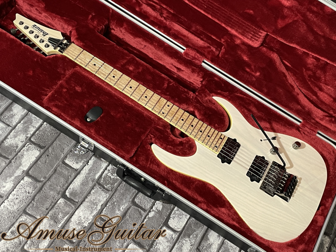 Ibanez RG652AHM # Antique White Blonde 2017年製【Prestige Series