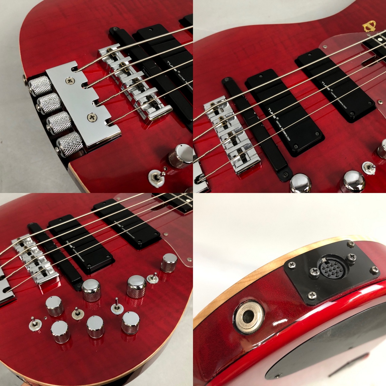 ベース TUNE Zi-III-4 TUNE Zi III Headless W-Neck (TBK) 【GRANDEY BASS TOKYO 10th