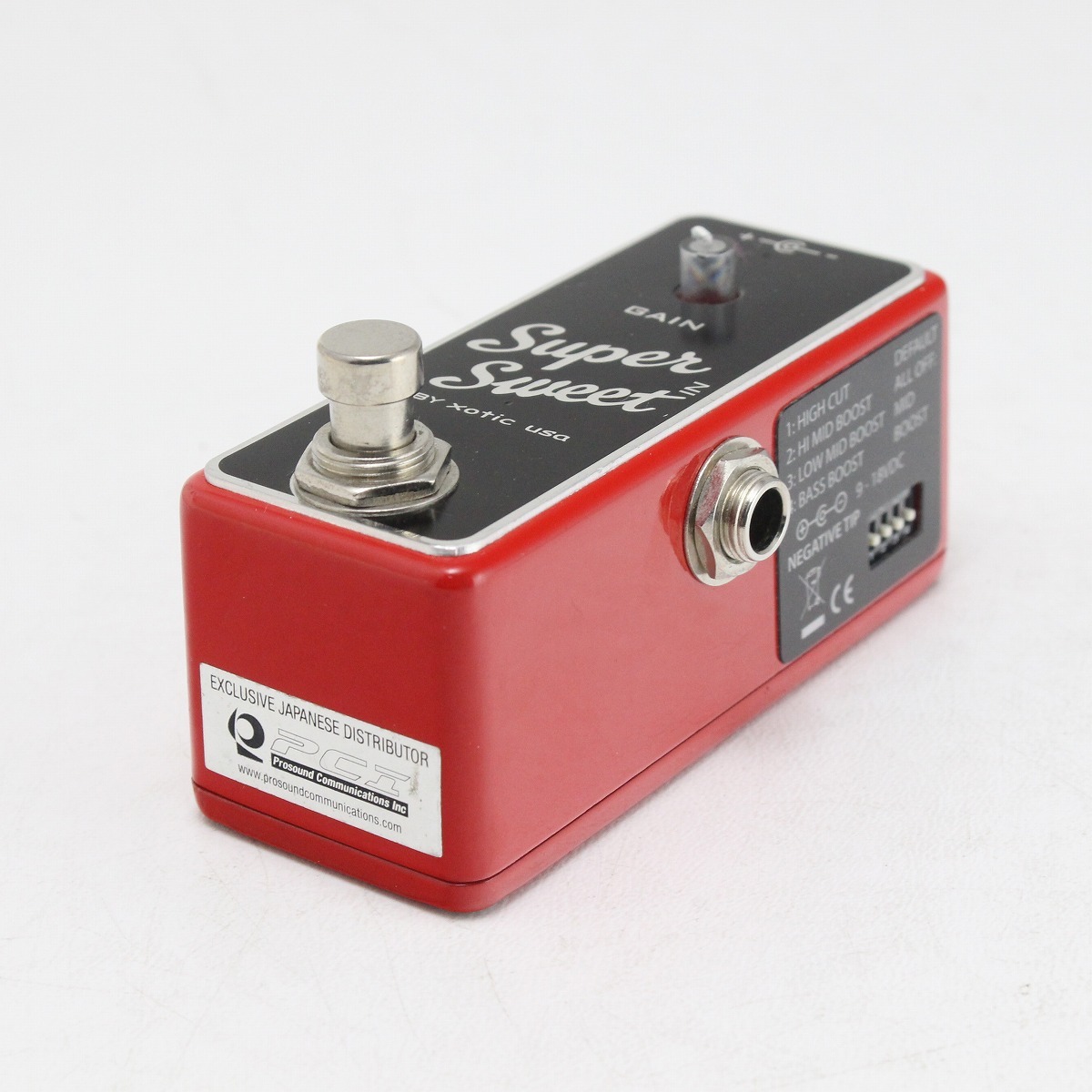 Xotic SUPER SWEET BOOSTER 【御茶ノ水本店】（中古）【楽器検索