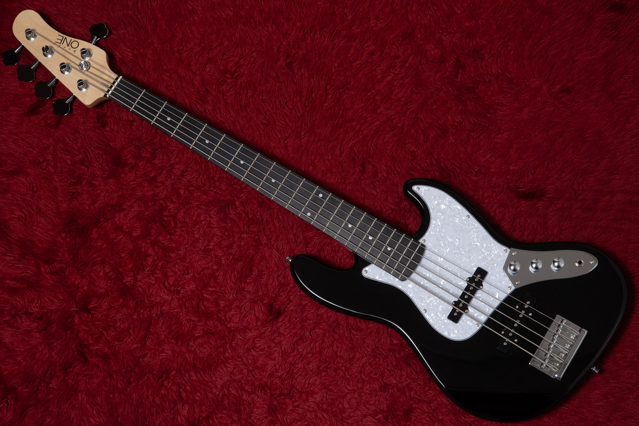 Woofy basses cavalier 5 5弦ベース woofy basses ONE series Cavalier 5 Black 電装系mod.（新品/送料無料