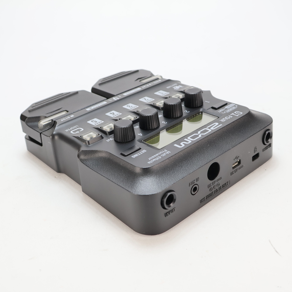 G1 FOUR Zoom マルチエフェクター 中古美品 ZOOM 【中古】 ズーム ZOOM G1 FOUR ギターマルチエフェクター（中古