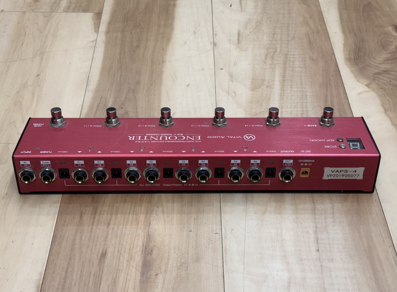 ギター Vital Audio VAPS-4 Encounter VITAL AUDIO Encounter / VAPS-4 スイッチャー : THEONE