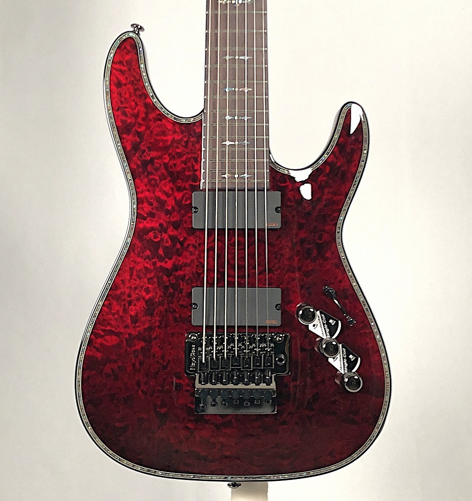 SCHECTER HELLRAISER C-7 FR [AD-C-7-FR-HR] -Black Cherry-《NEW
