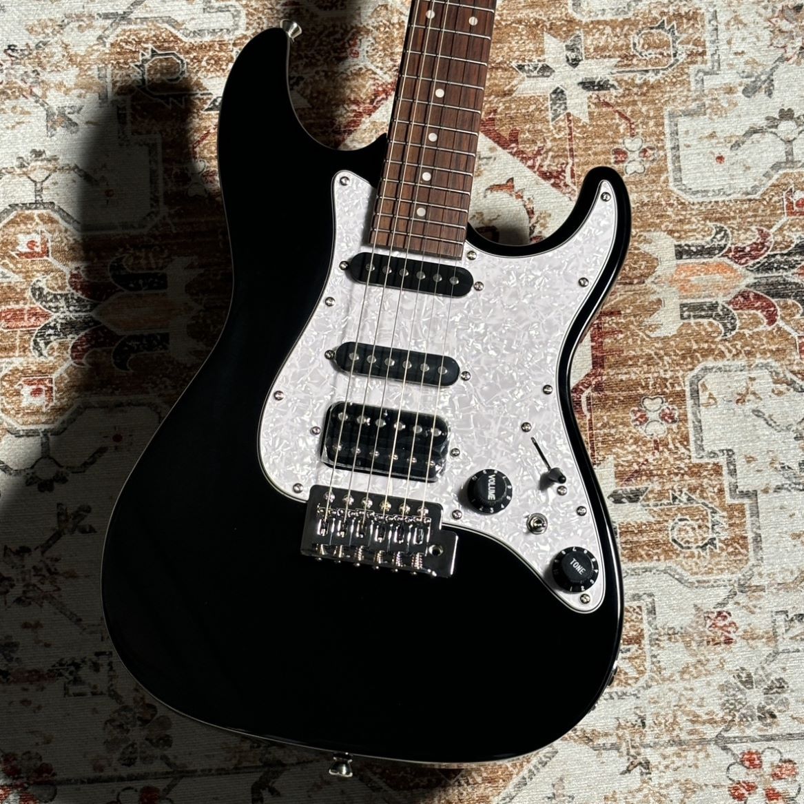 Bacchus GS-Mini -Black- 【ミニサイズエレキギター】 【2.96kg