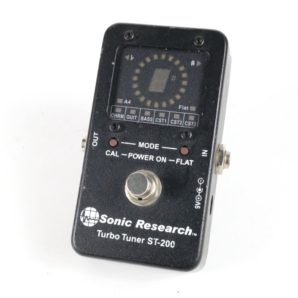 SONIC RESEARCH ST-200 ソニックリサーチ チューナー - エフェクター