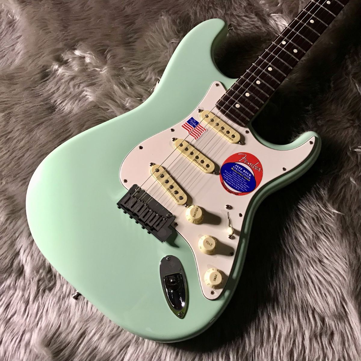 Fender Jeff Beck Stratocaster Surf Green エレキギター ジェフ ...