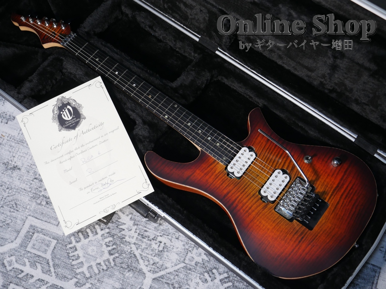 y*i様 Overload Custom Guitars Rea6 Trans y*i様 Overload Custom Guitars Rea6 Trans y*i様 Overload