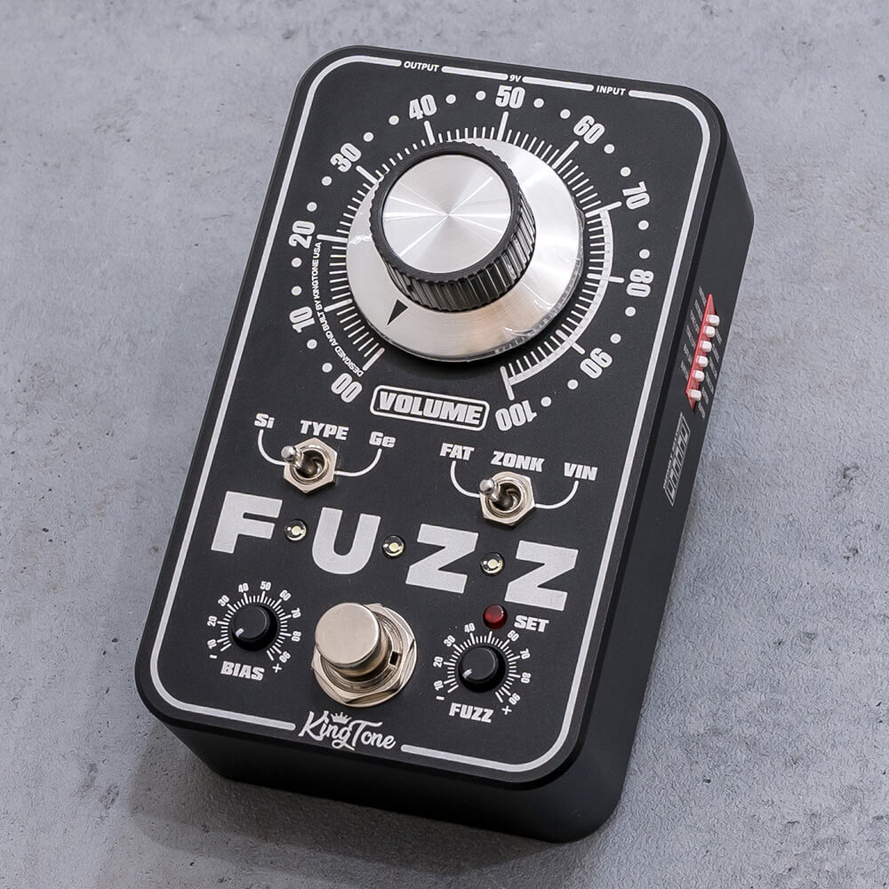 KINGTONE GUITAR miniFUZZ Ge 値下げ不可 KING TONE GUITAR miniFUZZ V2 (Black) 【KingToneの定番モデルが入荷