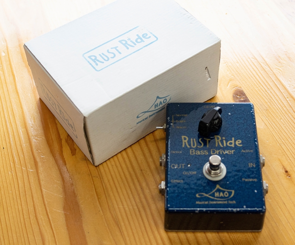 Hao Rust Ride Bass Overdrive Pedal - エフェクター専門店