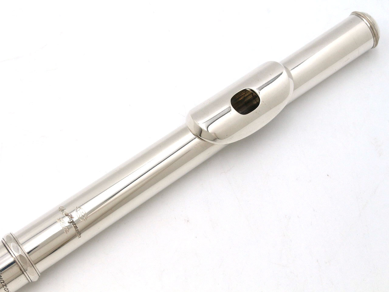 ミヤザワフルート　MS-95S 頭銀製 MIYAZAWA フルート MS-95S 頭部管銀製 全タンポ交換済み 【横浜店